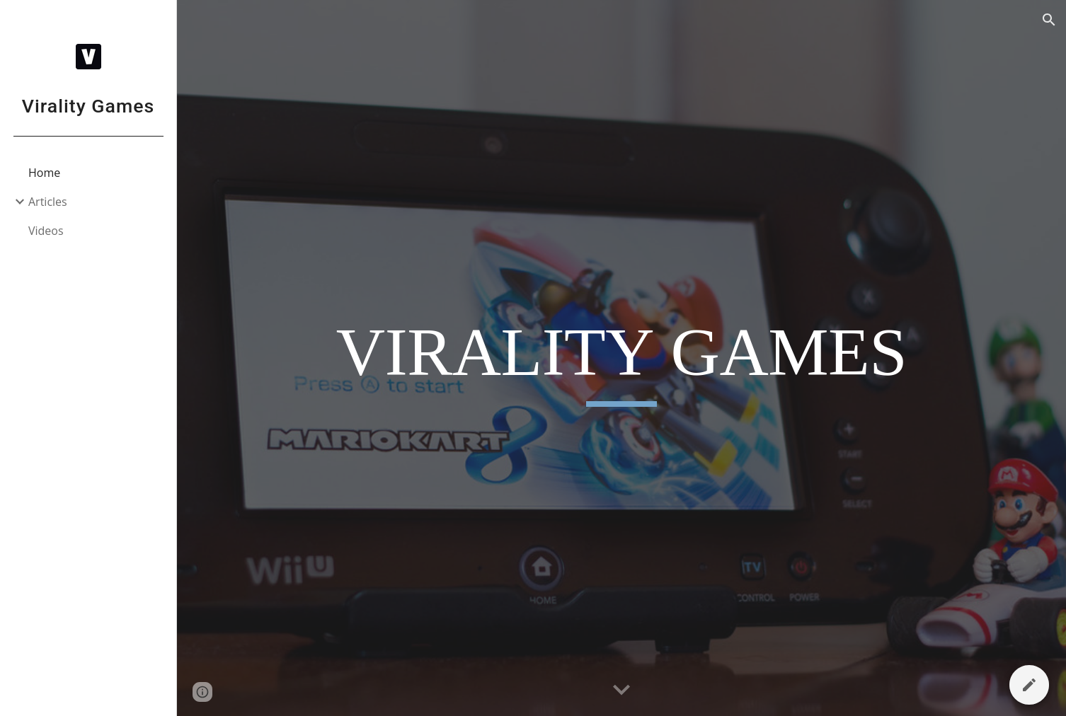 New virality games site